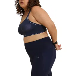 Van Heusen Blue Printed Sports Bra image 3