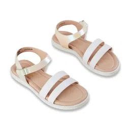 Fame Forever by Lifestyle Girls White Sandals image 3