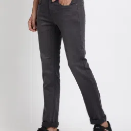 Turtle Charcoal Grey Narrow Fit Jeans image 3