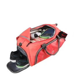 Harissons Marvel Coral & Light Grey Polyester Printed Duffle Bag image 3