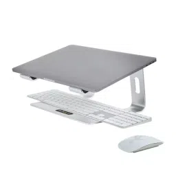 StarTech.com Laptop Stand for Use with Dell XPS, Lenovo & Macbook Air/Pro, LAPTOP-STAND-SILVER image 3