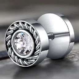 Peora Silver Plated American Diamond Stylish Design Stud Earrings-image-39