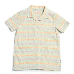 U.S. Polo Assn. Green Cotton Casual Embroidery Shirt-image-85