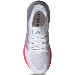 adidas Women's ULTRABOOST LIGHT 2.0 W White, Grey & Pink Running Shoes image 4