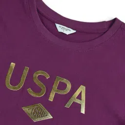 U.S. Polo Assn. Purple Graphic Print T-Shirt image 5