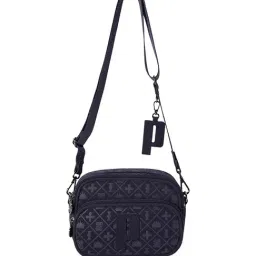 Puma Navy Sense Printed Cross Body Bag-image-59
