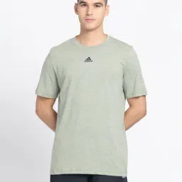 adidas Light Olive Regular Fit Sports T-Shirt-picture-36