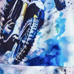 Bolly Lounge Boys White Regular Fit Printed Hooded Sweatshirt image 5