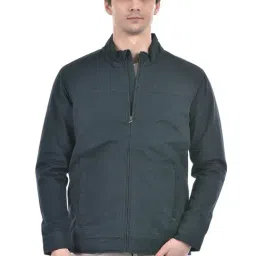 Numero Uno Navy Cotton Regular Fit Jacket-picture-35