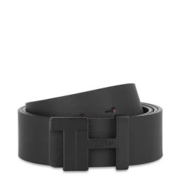 TOMMY HILFIGER Black & Wine Brio Leather Reversible Belt-picture-28