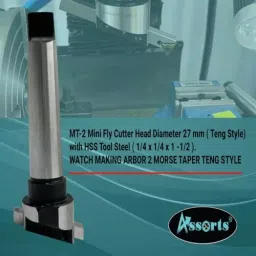 Assorts Mini Fly Cutter High Speed Steel MT-2 Taper Teng Style image 2