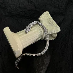 FIMBUL Silver Plated Snake Shaped Ear Cuff Earrings image 1