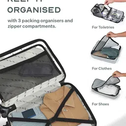 Assembly Set Of 2 Hard-Sided Duffle Bag &Trolley Bag image 5