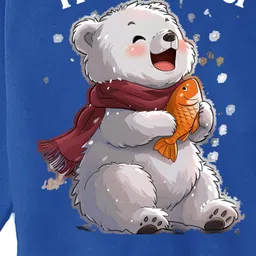 KAVEE Full Sleeves Bear Printed Sweatshirt - Royal Blue image 4