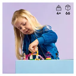 LEGO Friends Puppy Playground Building Kit, Dog Toy for Pretend Play 66 Pieces - 42665 image 3