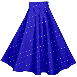 Sangria Girls Mirror Work Ethnic Wear Embellished Lehenga & Crop Top image 2