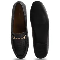 Eridani Women's Jessy Black Loafers image 3