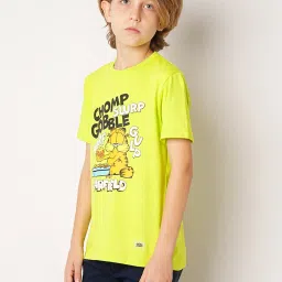 Jack & Jones Junior Green Printed T-Shirt image 3