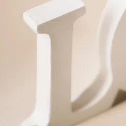 S. G. Home White Wood Cutwork Decor image 3