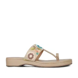 Inc.5 Women's Beige Toe Ring Sandals image 3