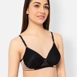 Clovia Black T-Shirt Bra image 3