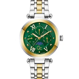 GC Women Printed Stainless Steel Bracelet Style Straps Analogue Watch Z62002L9-image-24