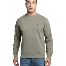 Red Tape Green Round Neck Sweatshirt-image-33