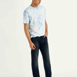 Levi's Navy Cotton Slim Fit Solid Jeans image 3