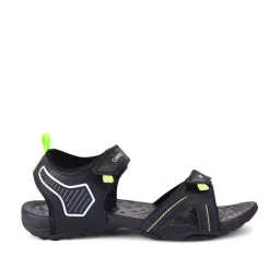 Campus Men's Black Floater Sandals-picture-28