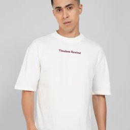 Sf Jeans By Pantaloons White Cotton Relaxed Fit Printed T-Shirt-picture-29