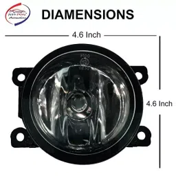 Auto Pearl Car Fog Light Compatible For Maruti Suzuki Brezza 2020 image 5