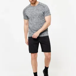 DOMYOS By Decathlon Men Grey Regular Fit T-Shirt image 3