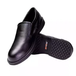 Saviour Comfort Slip On Safety Shoes Low Ankle Size UK 9 Black, FPSAV-CS-picture-33