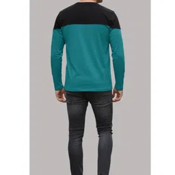 FASHIUM Men Typography Colourblocked T-shirt image 3