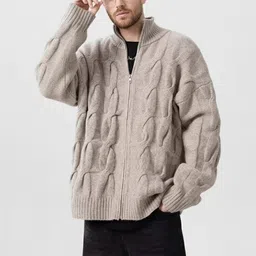 Mast & Harbour Men Cable Knit-picture-39