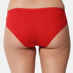 Bleeding Heart Black & Red Plain Panties - Pack Of 2 image 3