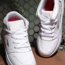 Asian Men's White Ankle High Sneakers-picture-22