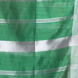 Arhi Green Woven Saree With Unstitched Blouse image 4