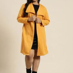 Qurvii + Yellow Fleece Long Jacket-picture-16