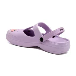 Asian INDIGO-07 Women's INDIGO-07 Lavender Clogs image 5