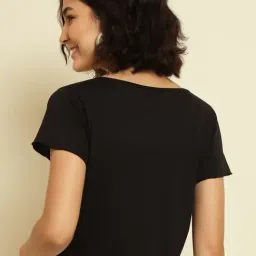 Trend Arrest Black Short Sleeve Shrug image 2