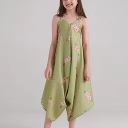 Pasha Girls Floral Printed Culotte Jumpsuit-picture-38