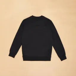 Pantaloons Junior Black Printed Full Sleeves Sweatshirt image 2