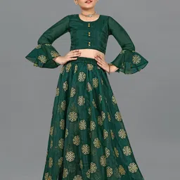 BAESD Girls Ready to Wear Lehenga & image 1