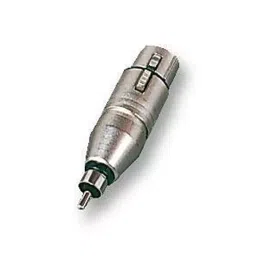 NEUTRIK ADAPTOR, XLR RCPT TO RCA/PHONO PLUG, NA2FPMM-image-3