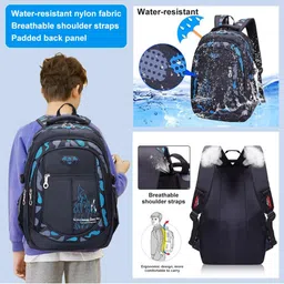 Gustave Kids Printed Backpack image 2