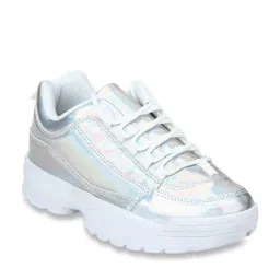 Truffle Collection Silver Casual Sneakers-picture-10