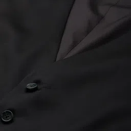 Louis Philippe Men Self Design Slim-Fit Single-Breasted 3-Piece Party Suit image 2