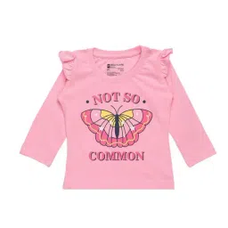 Bodycare Kids Light Pink Printed Full Sleeves T-Shirt-image-11