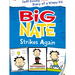 harper collins Big Nate Strikes Again Story Book by Peirce Lincoln - English-picture-16
